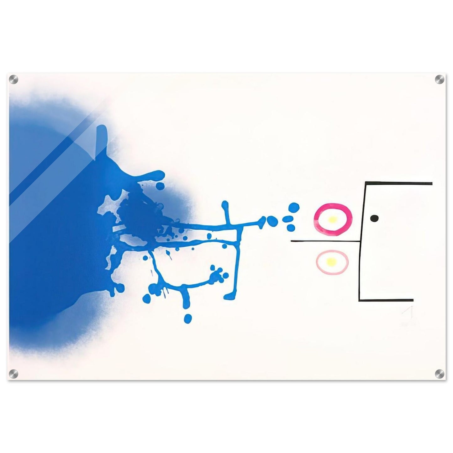 SUN AND SKY 1979 - Victor Pasmore Acrylic Print - 70x100 cm / 28x40″ inches | Victor Pasmore Wall Art | Victor Pasmore Prints