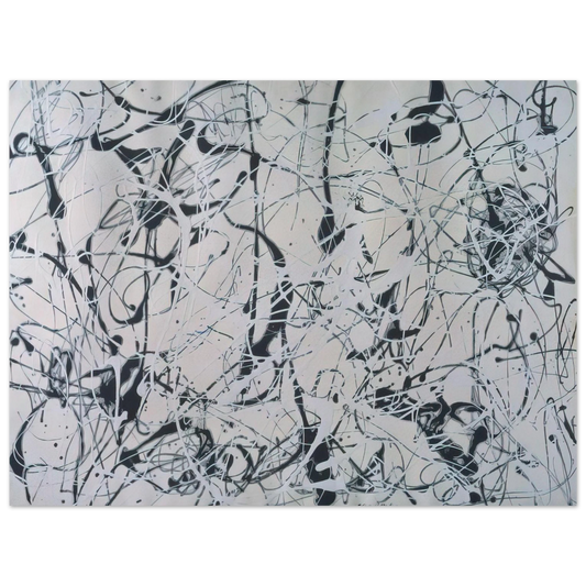 Jackson Pollock - NUMBER 23  75x100 cm / 30x40inches Fine Art Poster