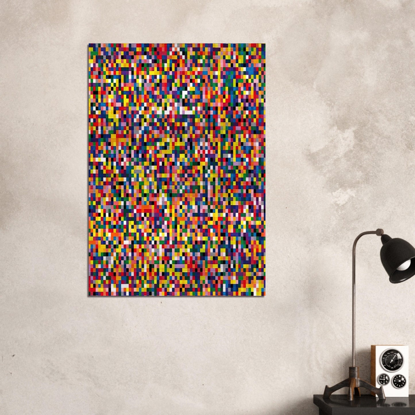 4900 COLOURS 2007 - Gerhard Richter Brushed Aluminum Print - 70x100 cm / 28x40 inches | Gerhard Richter Aluminum Print | Gerhard Richter Prints
