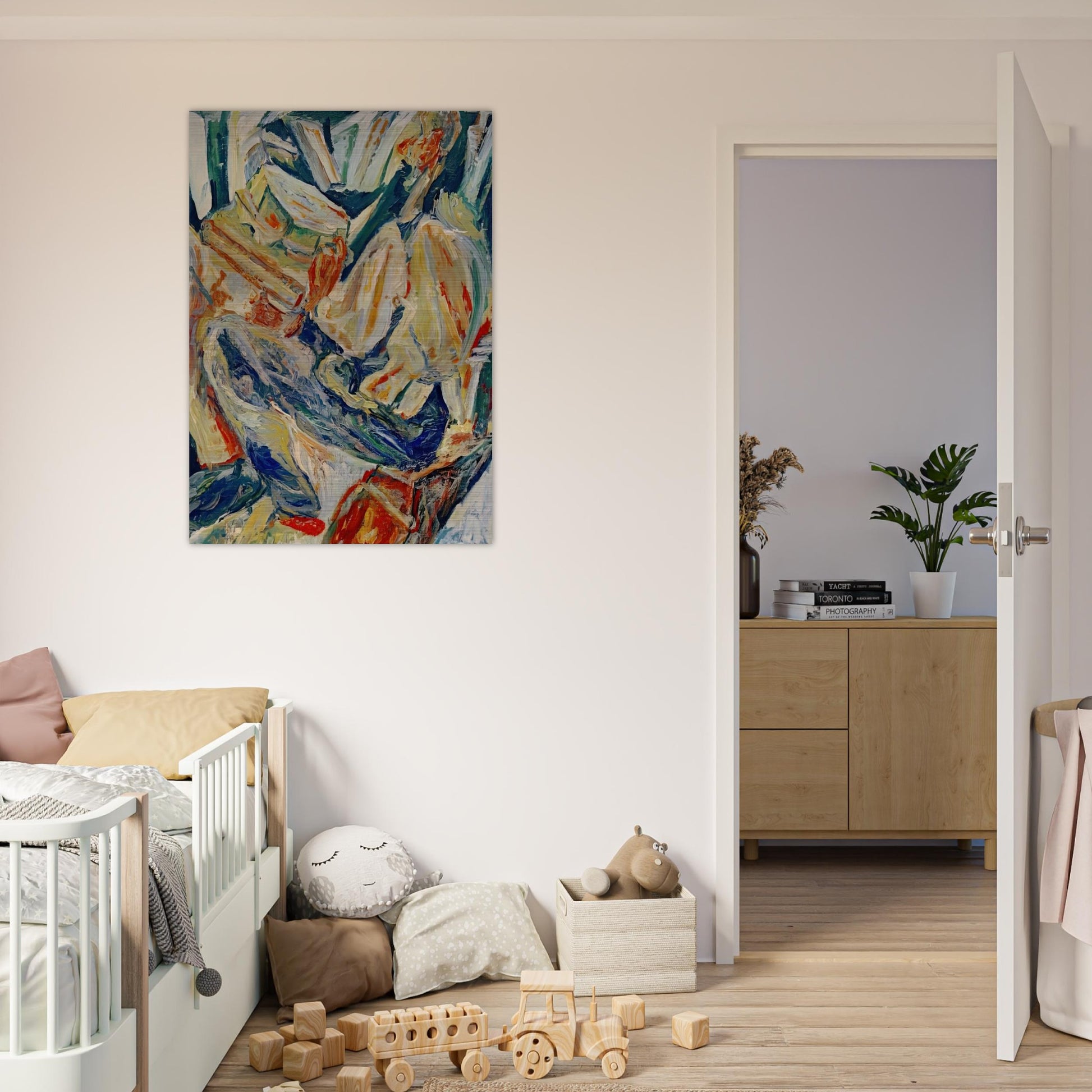 THE PHILOSOPHER 1921 - Chaim Soutine Brushed Aluminum Print - 70x100 cm / 28x40 inches | Chaim Soutine Aluminum Print | Chaim Soutine Prints