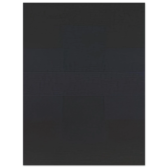 Ad Reinhardt - Abstract Painting - 1957  75x100 cm / 30x40inches Fine Art Poster