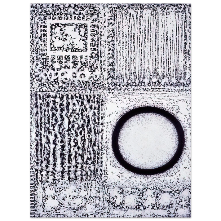 Richard Pousette-Dart - Circle by the Falling Waters  75x100 cm / 30x40inches Fine Art Poster