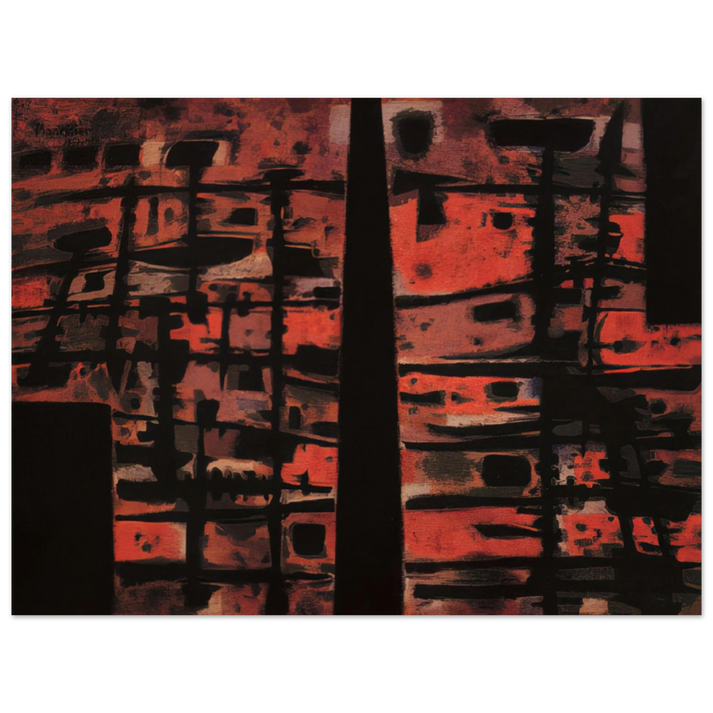 Alfred Manessier - La SixiÃƒÂ¨me Heure - 1958  75x100 cm / 30x40inches Fine Art Poster
