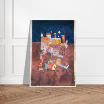 PART OF G 1927 - Paul Klee Brushed Aluminum Print - 70x100 cm / 28x40 inches | Paul Klee Aluminum Print | Paul Klee Prints