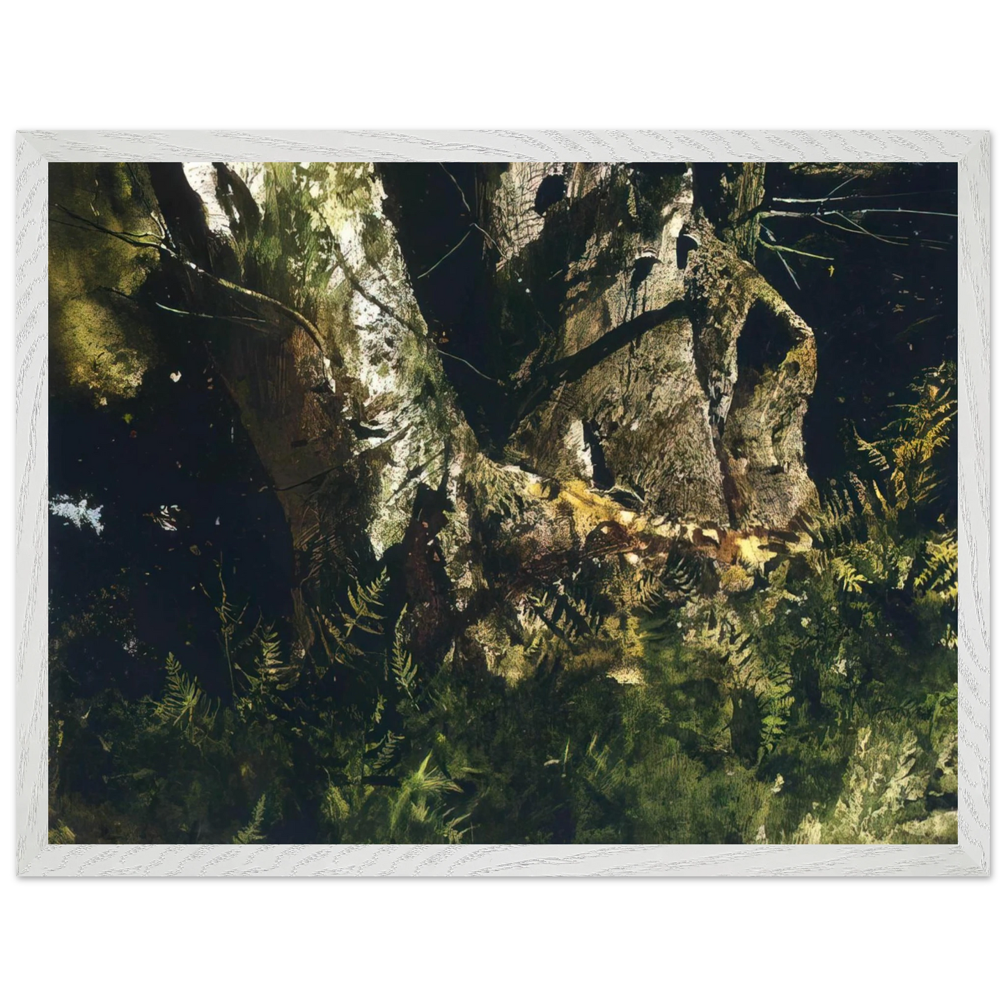 Andrew Wyeth - VIRGIN BIRCH 1982 Wall Art - 60x80 cm / 24x32 inches - Fine Art Poster - -