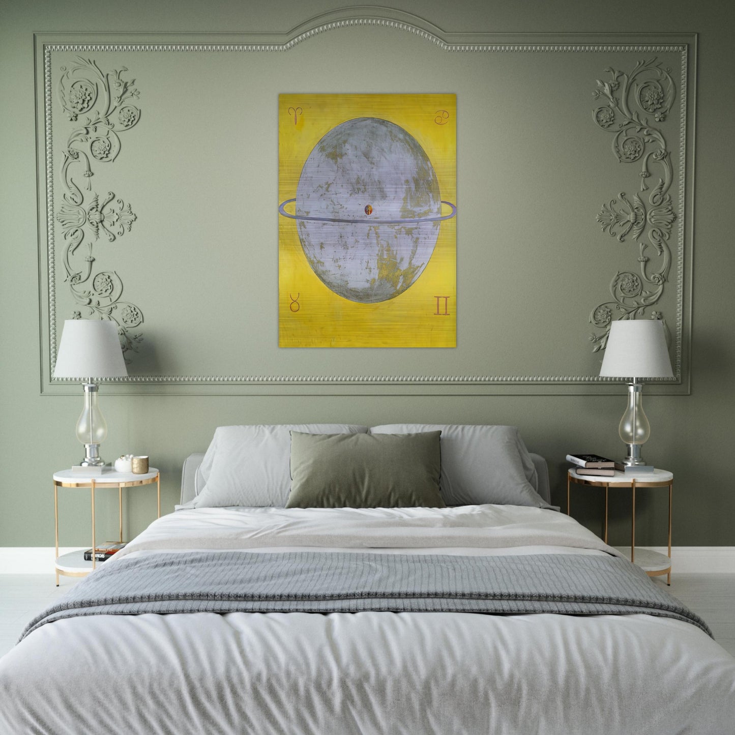 THE DOVE NR 12 1915 - Hilma af Klint Brushed Aluminum Print - 70x100 cm / 28x40 inches | Hilma af Klint Aluminum Print | Hilma af Klint Prints