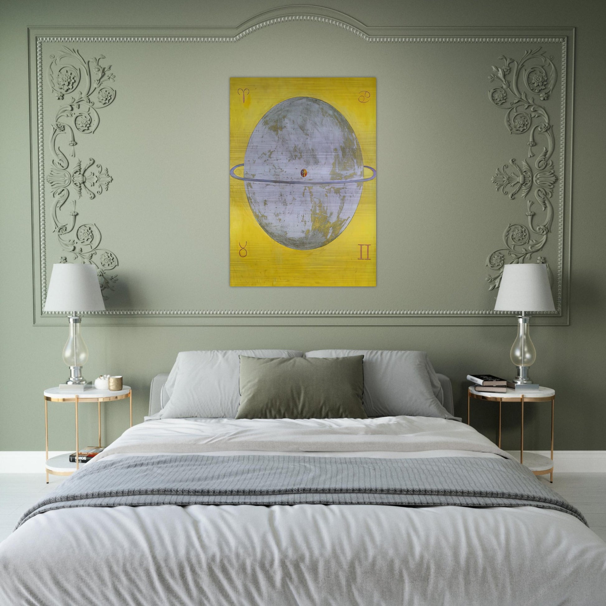 THE DOVE NR 12 1915 - Hilma af Klint Brushed Aluminum Print - 70x100 cm / 28x40 inches | Hilma af Klint Aluminum Print | Hilma af Klint Prints