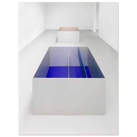 Donald Judd - Untitled 89-6 Menziken - 1989  75x100 cm / 30x40inches Fine Art Poster
