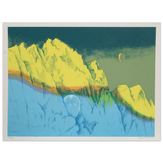 Clarence Holbrook Carter - Pilgrimage #4 - 1977  75x100 cm / 30x40inches Fine Art Poster