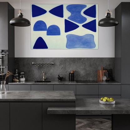 Berlin Blues 4 - 1965 - William Scott Art Prints - 100x150 cm / 40x60″ inches | William Scott Poster | William Scott Prints