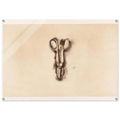 TINSNIP 1973 - Jim Dine Acrylic Print - 70x100 cm / 28x40″ inches