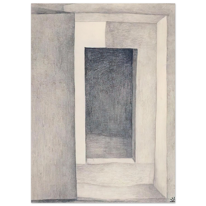 Georgia O'Keeffe - Patio Door Fine Art Poster