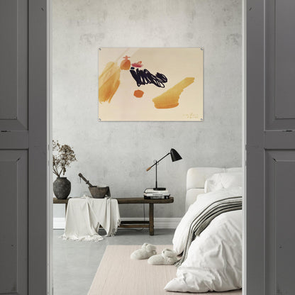18.9.56 - 1956 - Julius Bissier Acrylic Print - 70x100 cm / 28x40″ inches | Julius Bissier Wall Art | Julius Bissier Prints
