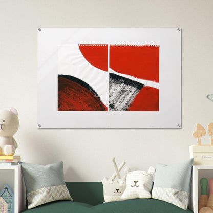 Who knows the beginning and who knows the end II - 1976 - Blinky Palermo Acrylic Print - 70x100 cm / 28x40″ inches