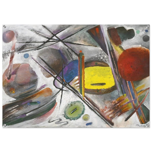 UNTITLED 1919 - Rudolf Bauer Acrylic Print - 70x100 cm / 28x40″ inches