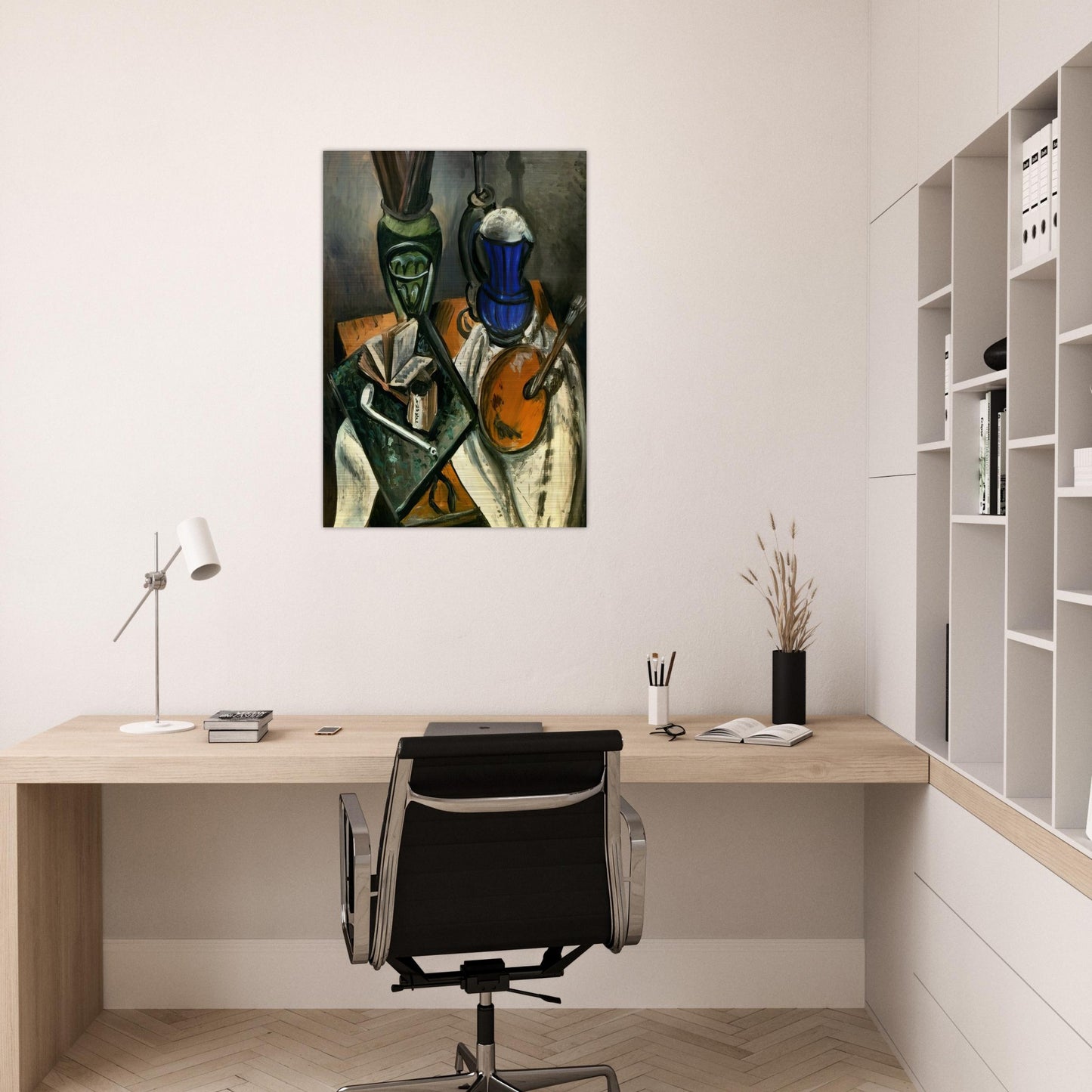 STILL LIFE 1914 - Andre Derain Brushed Aluminum Print - 70x100 cm / 28x40 inches | Andre Derain Aluminum Print | Andre Derain Prints