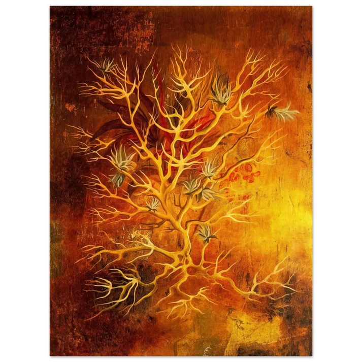 Remedios Varo - PLANT 1960  75x100 cm / 30x40inches Fine Art Poster
