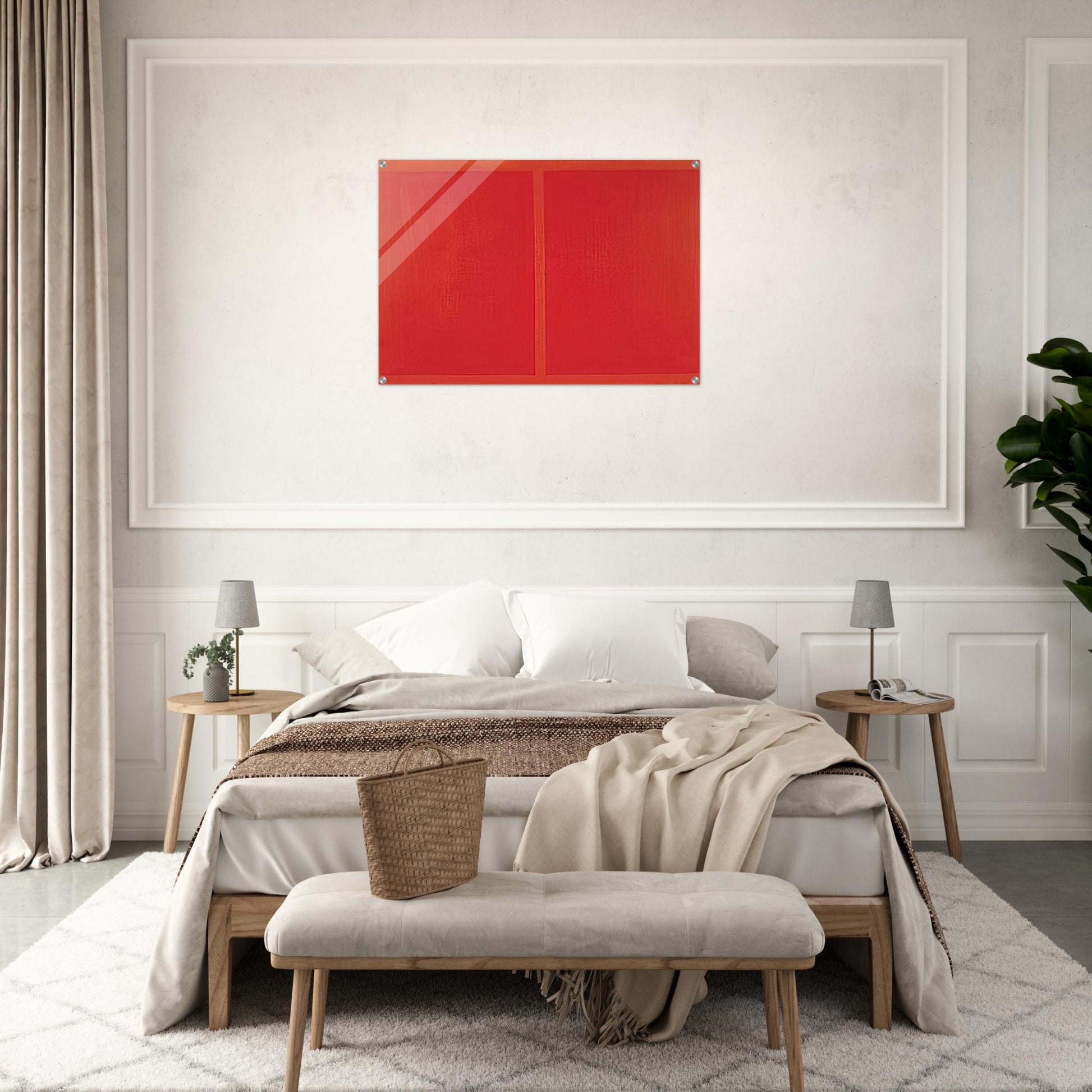 Rettangoli equivalenti - 1965 - Antonio Calderara Acrylic Print - 70x100 cm / 28x40″ inches