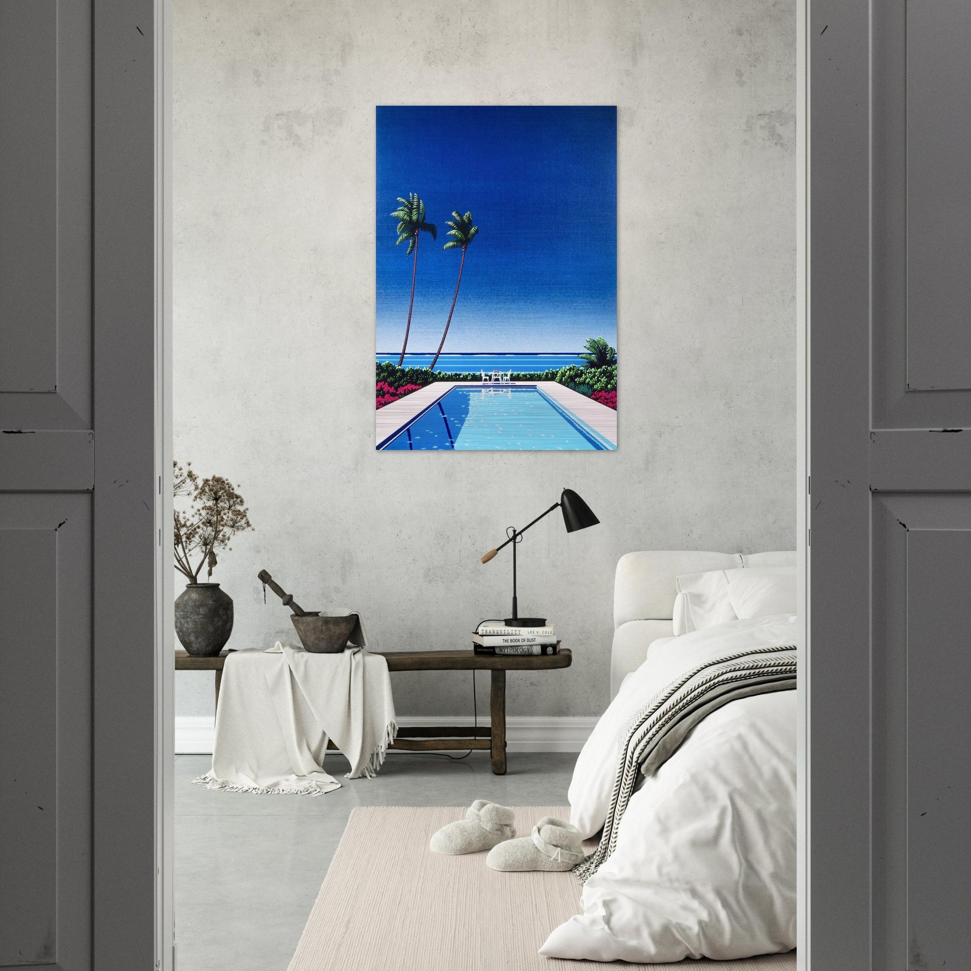 Watermelon Pool - Hiroshi Nagai Brushed Aluminum Print - 70x100 cm / 28x40 inches | Hiroshi Nagai Aluminum Print | Hiroshi Nagai Prints