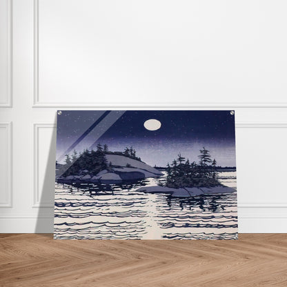 Islands Allagash - 1990 - Neil Welliver Acrylic Print - 70x100 cm / 28x40″ inches