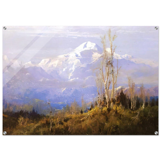 Mount McKinley - Romanticism - Sydney Laurence Acrylic Print - 70x100 cm / 28x40″ inches