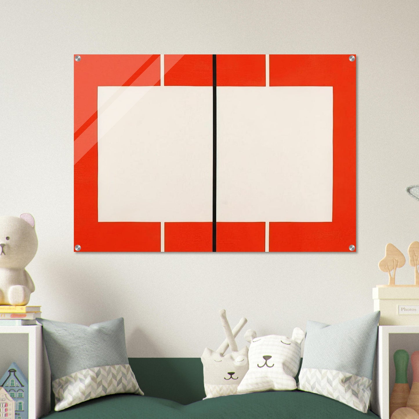 Untitled S. # 199 - 1990 - Donald Judd Acrylic Print - 70x100 cm / 28x40″ inches