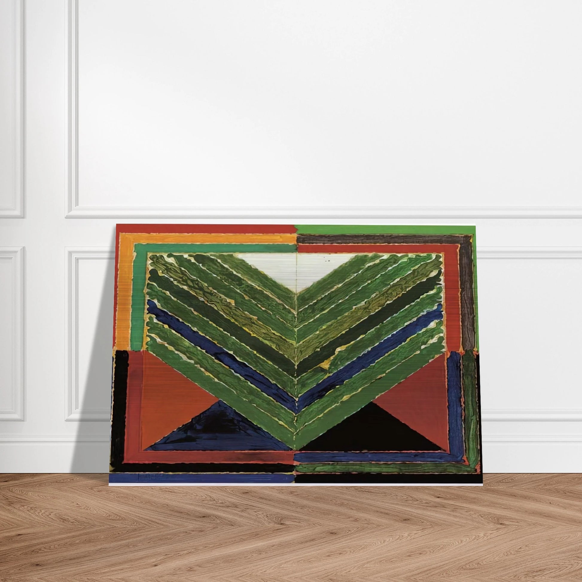 L'Arbre - Abstract Art - S. H. Raza Brushed Aluminum Print - 70x100 cm / 28x40 inches | S. H. Raza Aluminum Print | S. H. Raza Prints