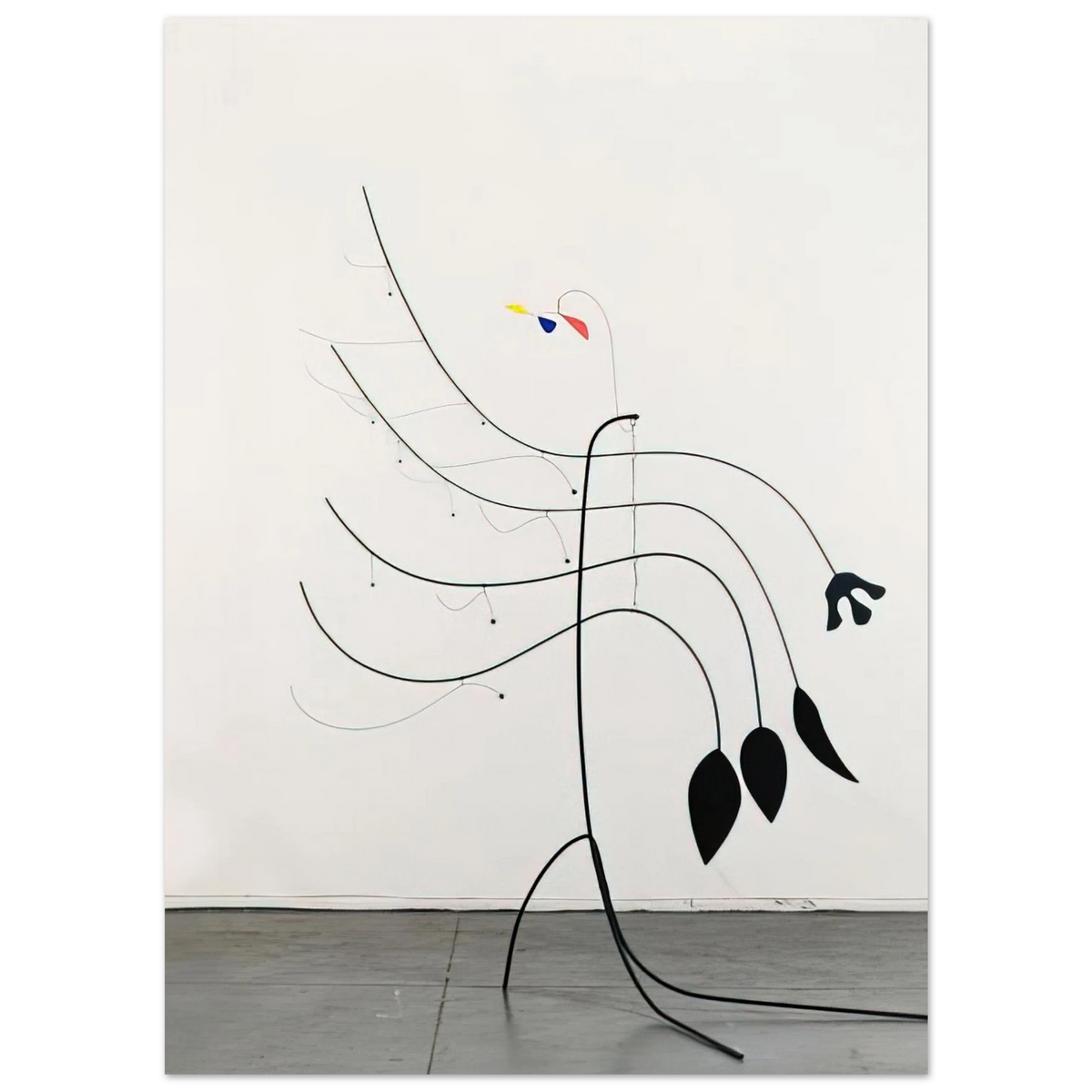 Alexander Calder - FOUR LEAVES AND THREE PETALS 1939 Fine Art Poster