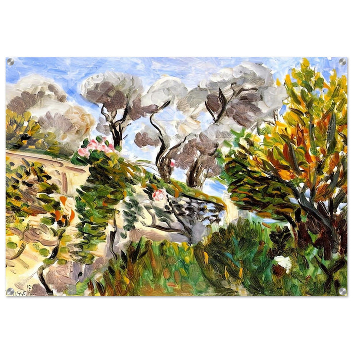 OLIVE TREES RENOIR S GARDEN IN CAGNES 1917 - Henri Matisse Acrylic Print - 70x100 cm / 28x40″ inches