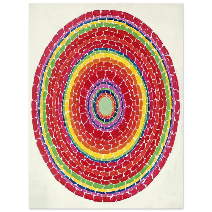 Alma Woodsey Thomas - SPRINGTIME IN WASHINGTON 1971  75x100 cm / 30x40inches Fine Art Poster