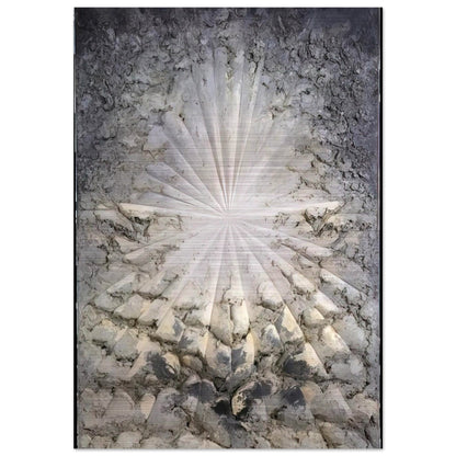 Jay DeFeo/BIG/The Rose - Jay DeFeo Brushed Aluminum Print - 70x100 cm / 28x40 inches | Jay DeFeo Aluminum Print | Jay DeFeo Prints