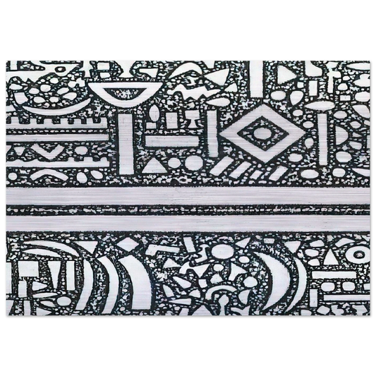 From the Edge of Darkness - Richard Pousette-Dart Brushed Aluminum Print - 70x100 cm / 28x40 inches | Richard Pousette-Dart Aluminum Print | Richard Pousette-Dart Prints