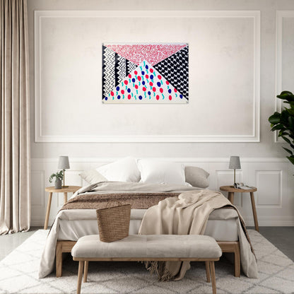 COMPOSITION 39 - Sonia Delaunay Acrylic Print - 70x100 cm / 28x40″ inches
