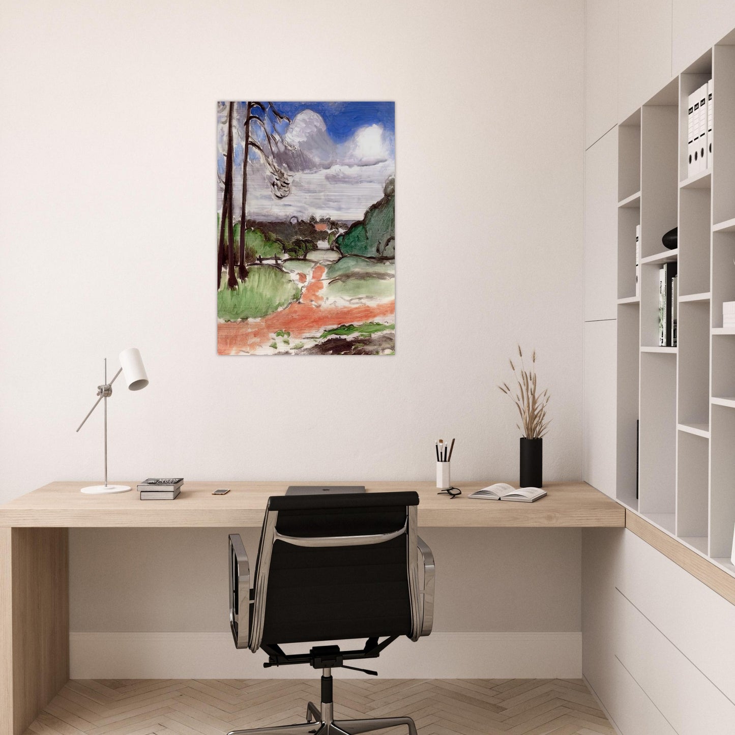 CHALAIS MEUDON 1917 - Henri Matisse Brushed Aluminum Print - 70x100 cm / 28x40 inches | Henri Matisse Aluminum Print | Henri Matisse Prints