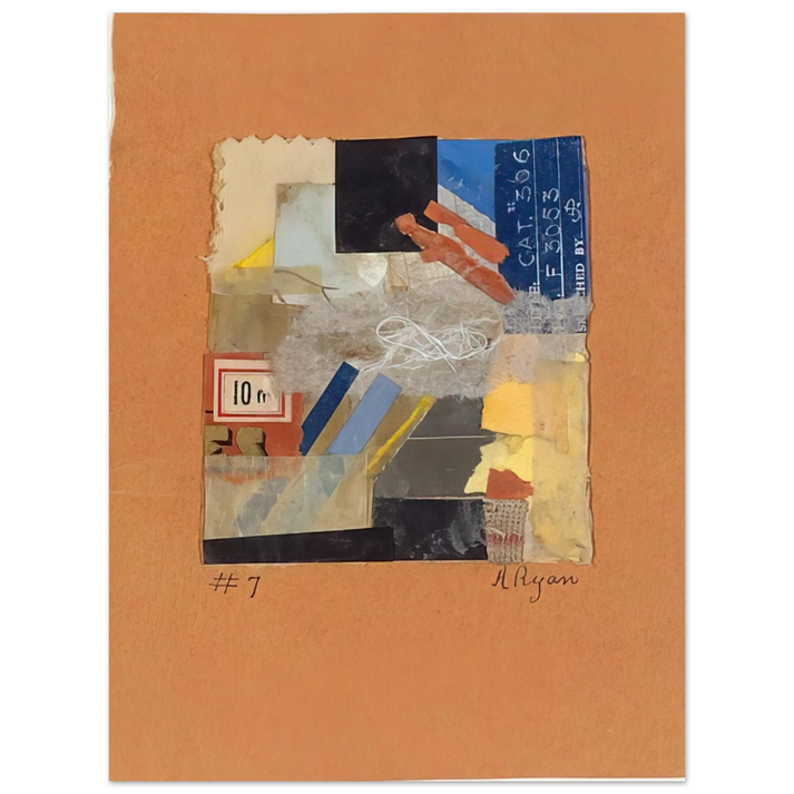Anne Ryan - Number 7 - 1948  75x100 cm / 30x40inches Fine Art Poster