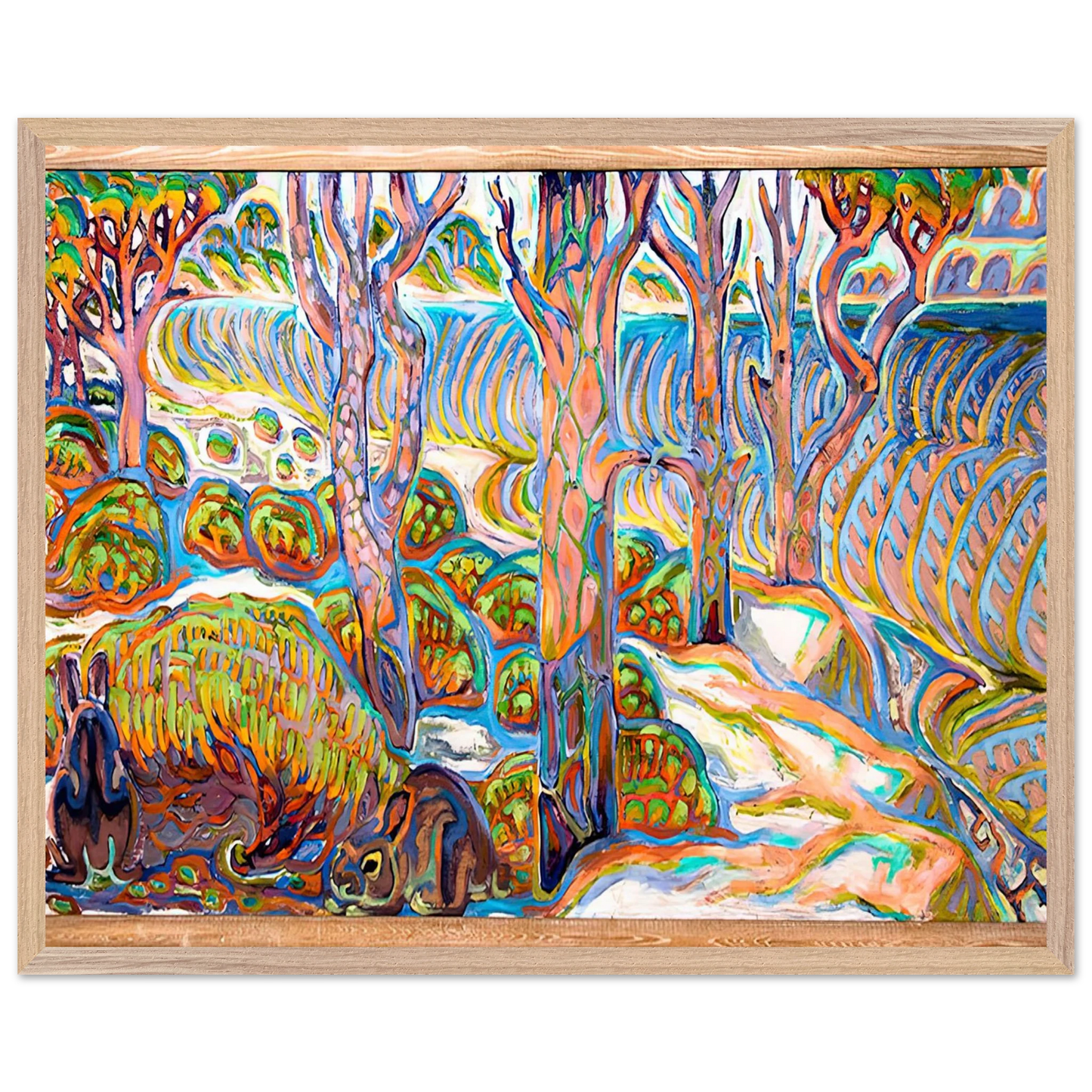 Walter Inglis Anderson - Walter Anderson Wall art - 27x35 cm / 11x14 inches - Fine Art Poster-canvas - -