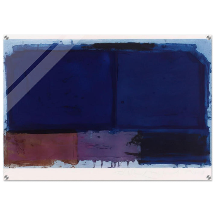 Vigil - 1980 - John Hoyland Acrylic Print - 70x100 cm / 28x40″ inches