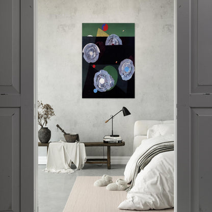 Scallops flower - Max Ernst Brushed Aluminum Print - 70x100 cm / 28x40 inches | Max Ernst Aluminum Print | Max Ernst Prints