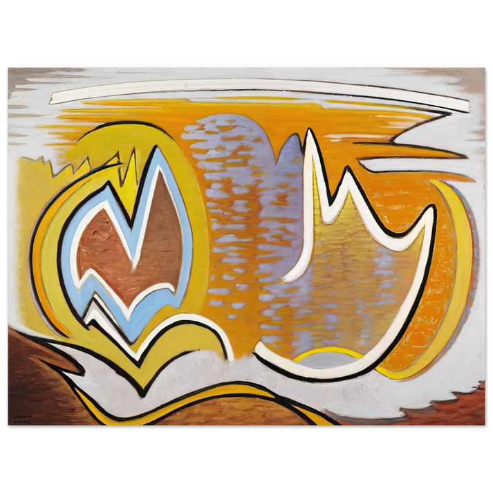 Lawren Harris - Abstract - Abstract Art  75x100 cm / 30x40inches Fine Art Poster