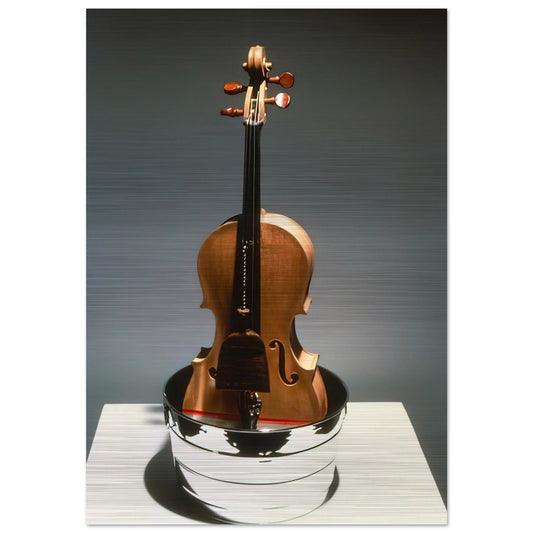 TIBETAN GARDEN SONG ROCI TIBET 1986 - Robert Rauschenberg Brushed Aluminum Print - 70x100 cm / 28x40 inches | Robert Rauschenberg Aluminum Print | Robert Rauschenberg Prints