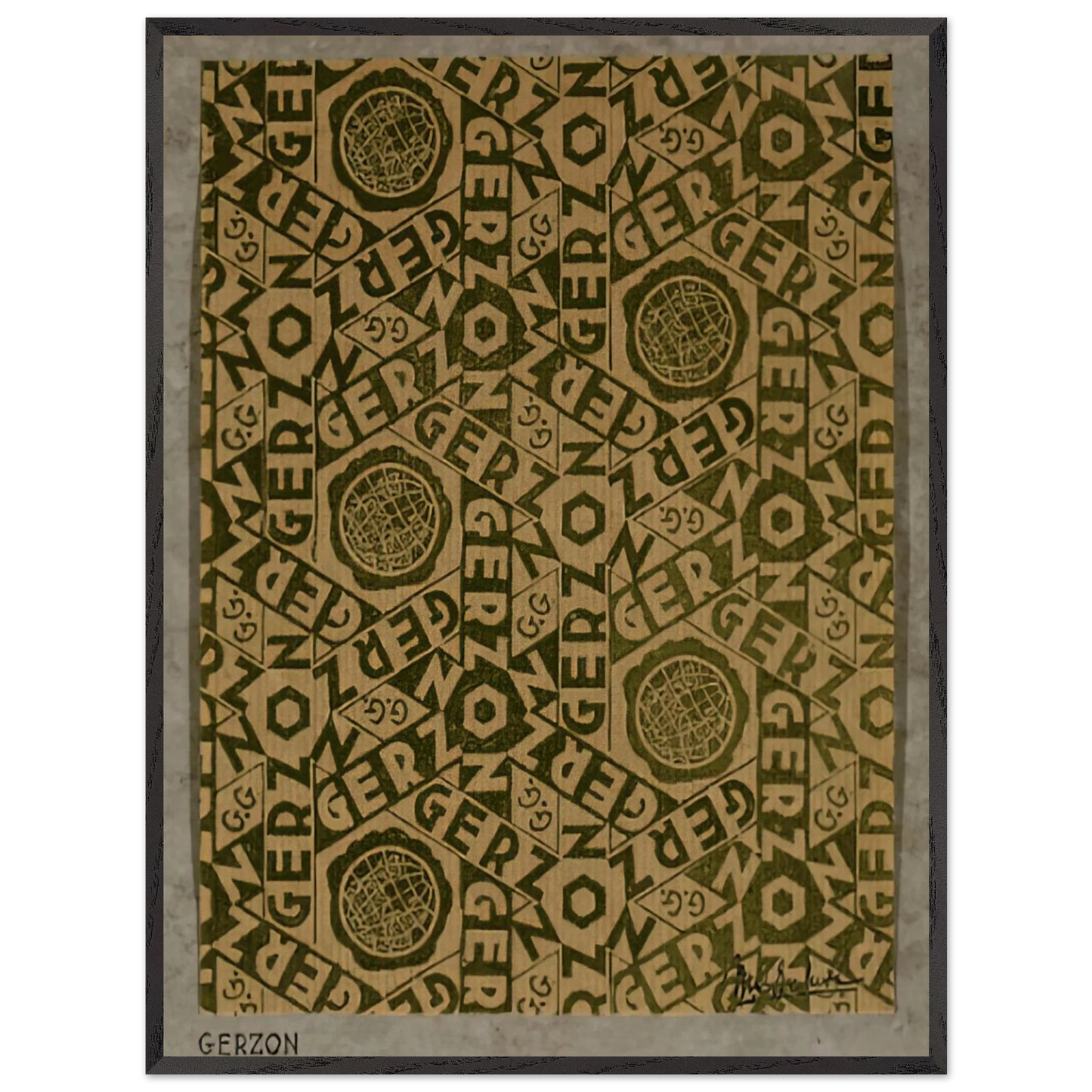 MC Escher - ESCHER (19) Wall Art - 30x40 cm / 12x16 inches - Premium Wooden Framed Poster With Fine Art Paper - Wood frame