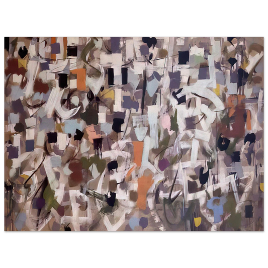 Bradley Walker Tomlin - Number 15 - 1953  75x100 cm / 30x40inches Fine Art Poster
