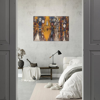 Number 1 - 1951 - Richard Pousette-Dart Brushed Aluminum Print - 70x100 cm / 28x40 inches | Richard Pousette-Dart Aluminum Print | Richard Pousette-Dart Prints