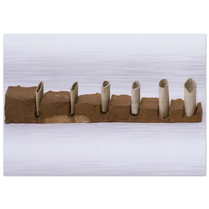 UNTITLED 1968 - Eva Hesse Brushed Aluminum Print - 70x100 cm / 28x40 inches | Eva Hesse Aluminum Print | Eva Hesse Prints