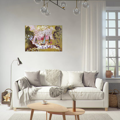 SAILBOATS - Henri Matisse Brushed Aluminum Print - 70x100 cm / 28x40 inches | Henri Matisse Aluminum Print | Henri Matisse Prints