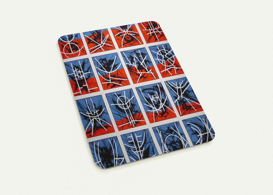 Hieroglyphics - 1969 By Jimmy Ernst Pack of 10 Post Cards | Jimmy Ernst Post Cards | A6 (10.5 x 14.8 cm) - 4.1 x 5.8 inches