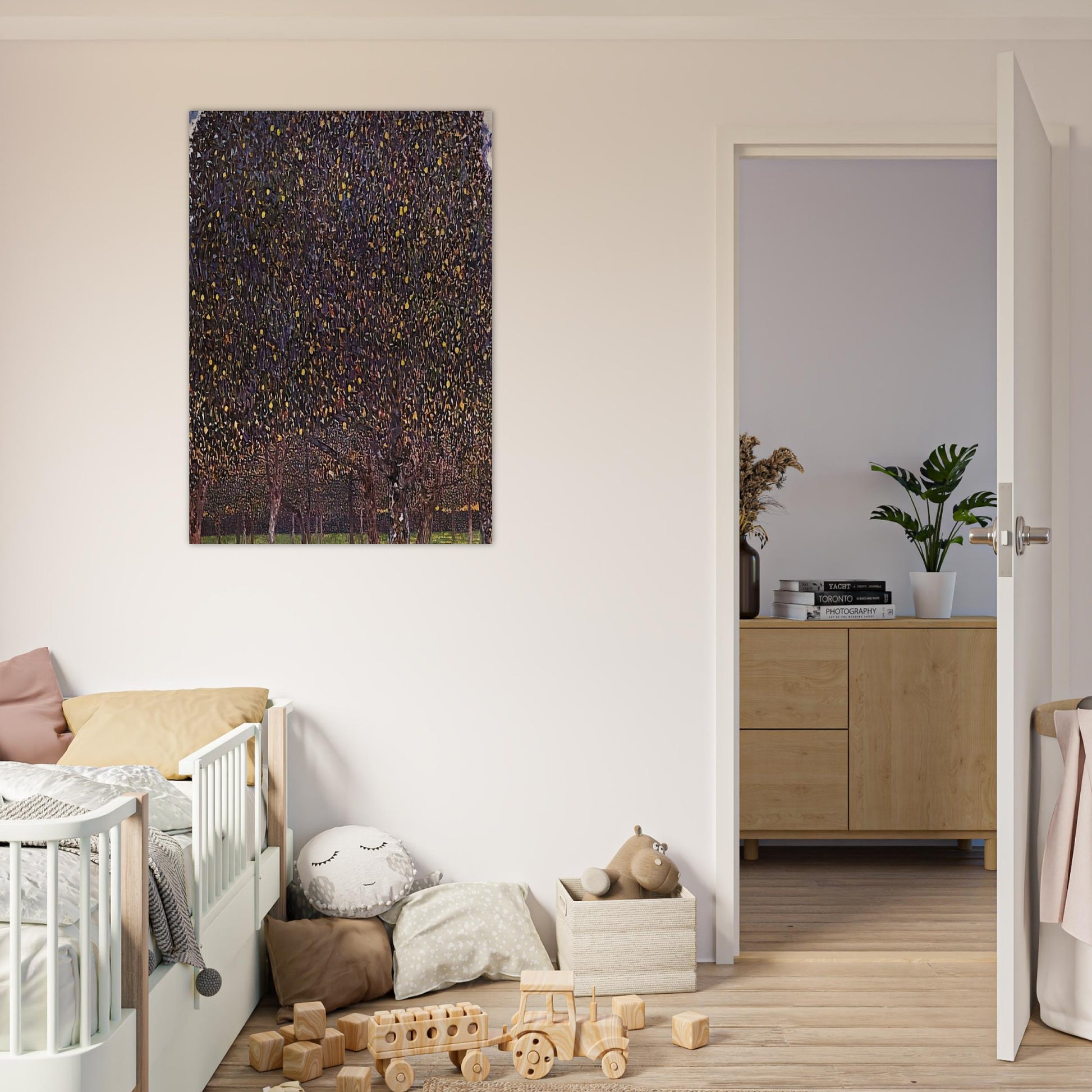 PEAR TREE 1903 - Gustav Klimt Brushed Aluminum Print - 70x100 cm / 28x40 inches | Gustav Klimt Aluminum Print | Gustav Klimt Prints
