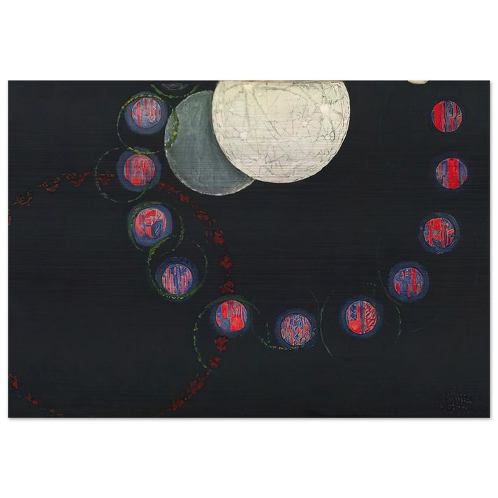 The First Step - Frantisek Kupka Brushed Aluminum Print - 70x100 cm / 28x40 inches | Frantisek Kupka Aluminum Print | Frantisek Kupka Prints