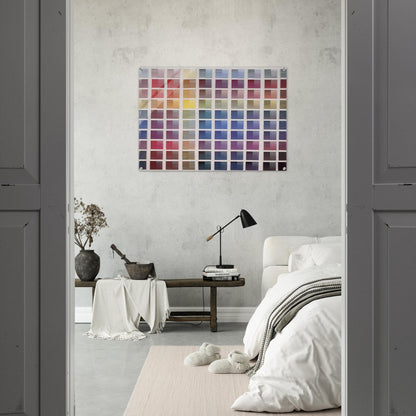 La ricerca del colore - 1968 - Dadamaino Acrylic Print - 70x100 cm / 28x40″ inches