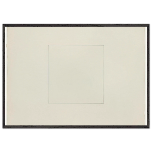 Untitled - 1969 N3 - Brice Marden 70x100 cm / 28x40 inches Framed Art Print – Black Wooden Frame